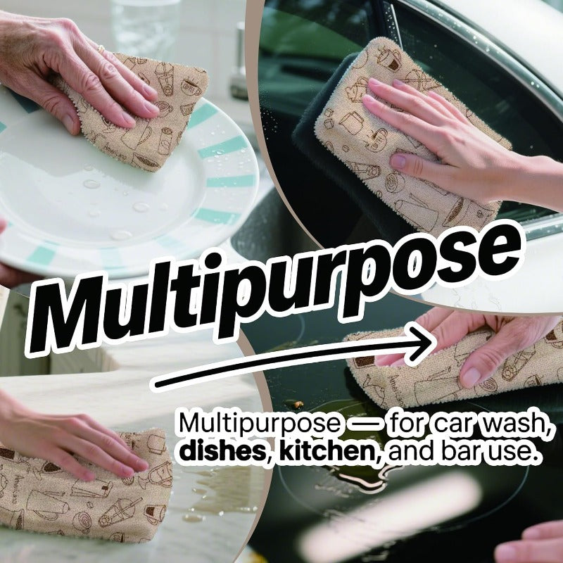 Reusable Lint Free Cleaning Cloth Roll