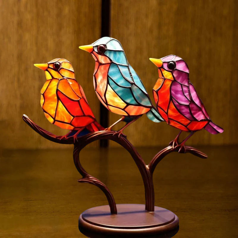Birds on Branches Ornaments