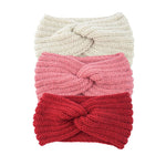 Warm Fleece Beanie Headband Set