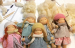 Artisan Wooden Educational Doll for Kids