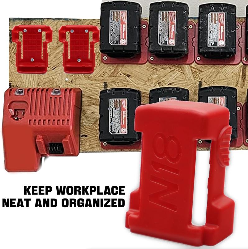 Compact Toolbox and Battery Storage Set