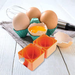 Compact Egg White Yolk Divider Tool with Ergonomic Grip for Baking and Cooking Kitchen Gadget