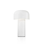 Cordless Mushroom Table Lamp with Touch Dimmer & USB-C Rechargeable Battery for Bedroom, Desk & Outdoor