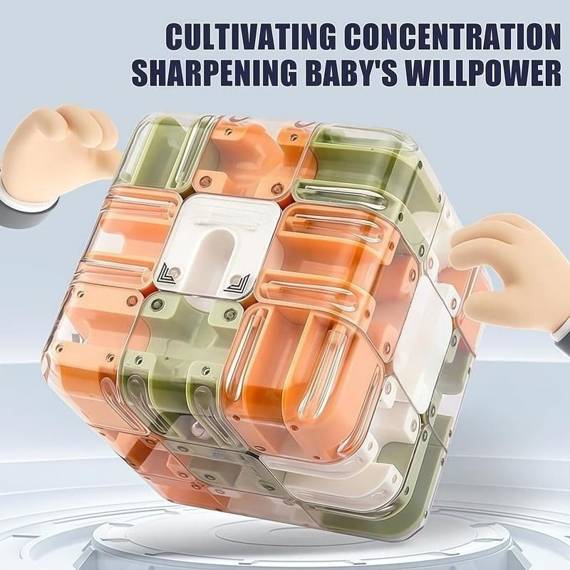 Challenging 3D Puzzle Cube