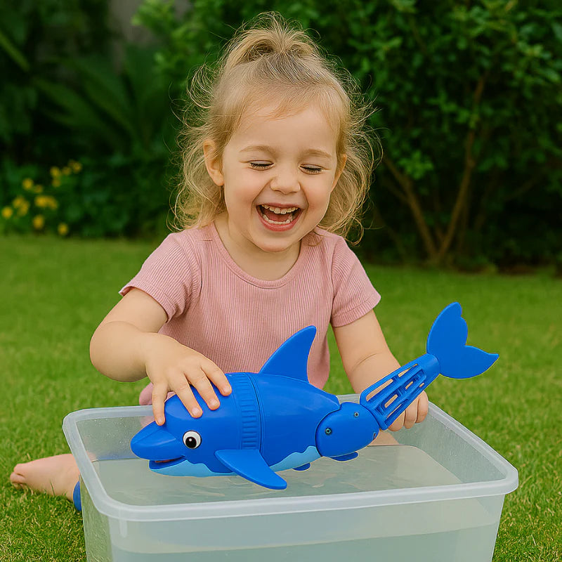 Colorful Dolphin Figurine