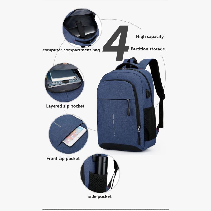 Lightweight Water Resistant Hiking Backpack