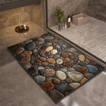 DRYSTONE – Quick Dry Stone Bath Mat Non Slip Bathroom Floor Mat