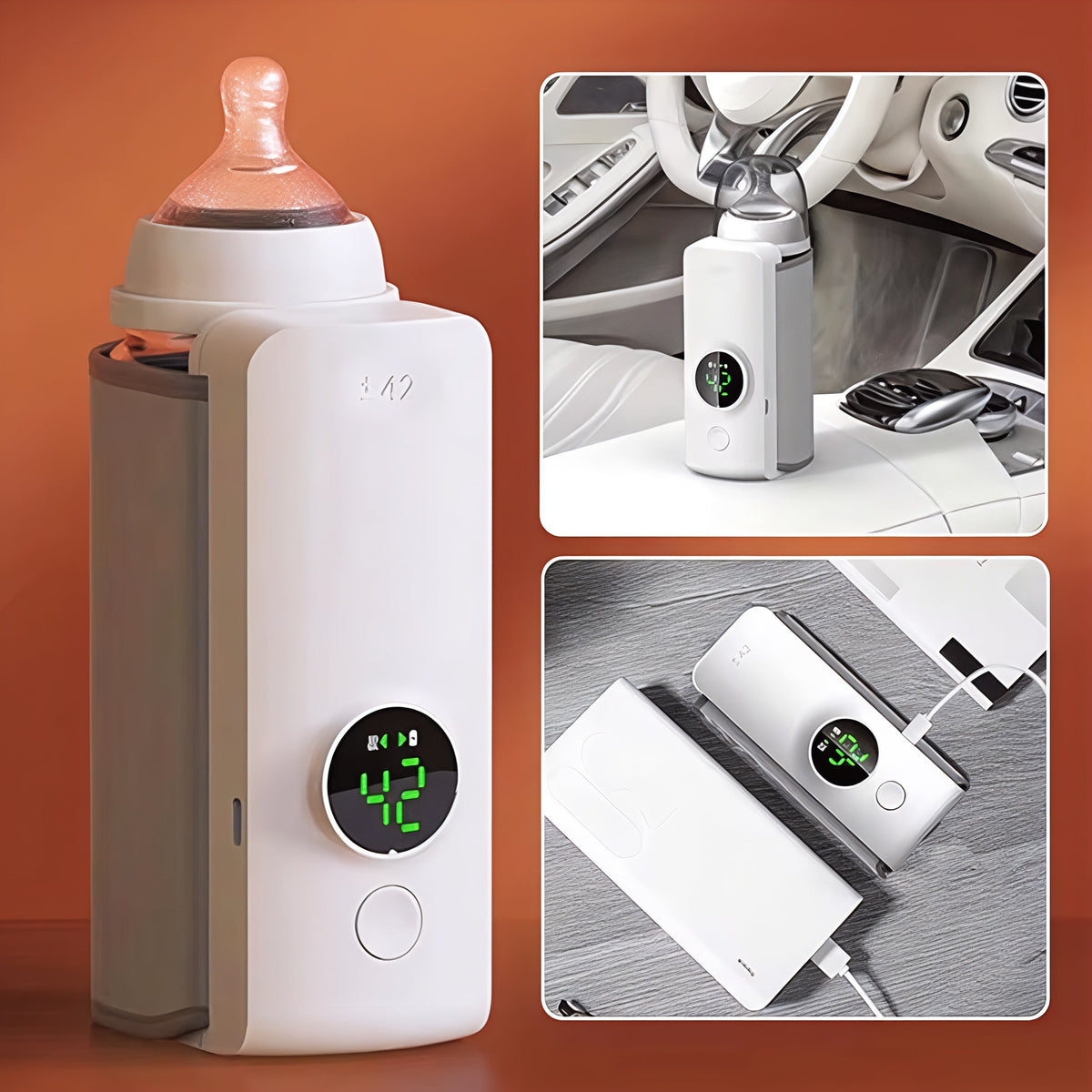 Portable Baby Bottle Warmer USB Heater