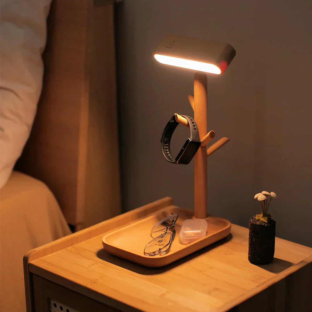 Versatile Dimmable Desk Lamp with Storage