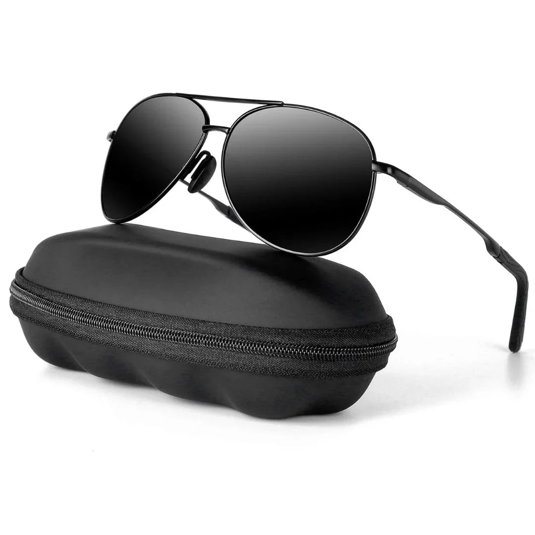 Polarized Aviator Sunglasses with UV400 Protection