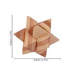 Natural Bamboo Puzzle Toy