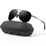 Polarized Aviator Sunglasses with UV400 Protection