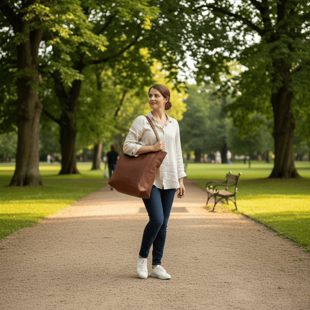 URBANTOTE – Stylish Shoulder Bag Adjustable Strap Spacious Interior