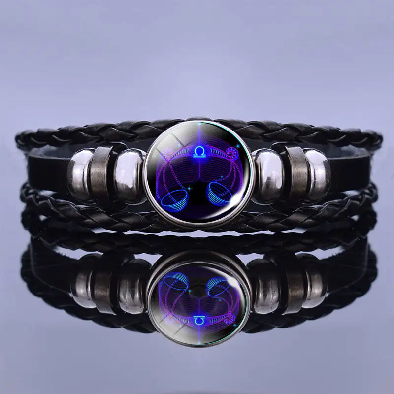 Blue Gemstone Beaded Bracelet - Dotisk