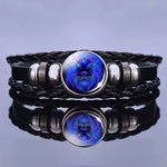 Blue Gemstone Beaded Bracelet