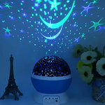 Colorful Star Night Light Projector with Changing Colors