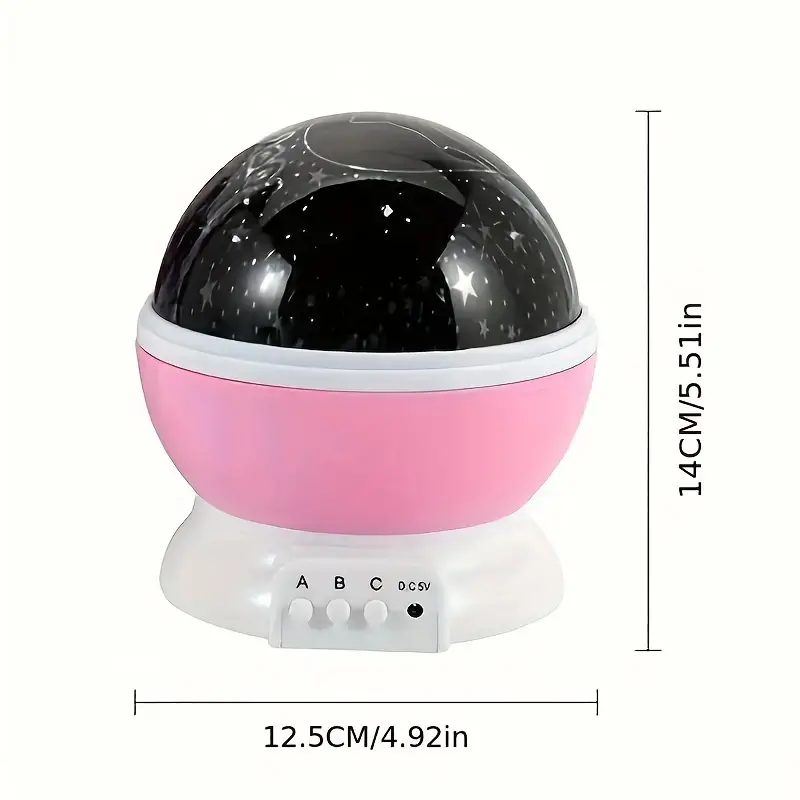 Colorful Star Night Light Projector with Changing Colors