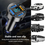 Quick 4 Port USB Car Charger Adapter