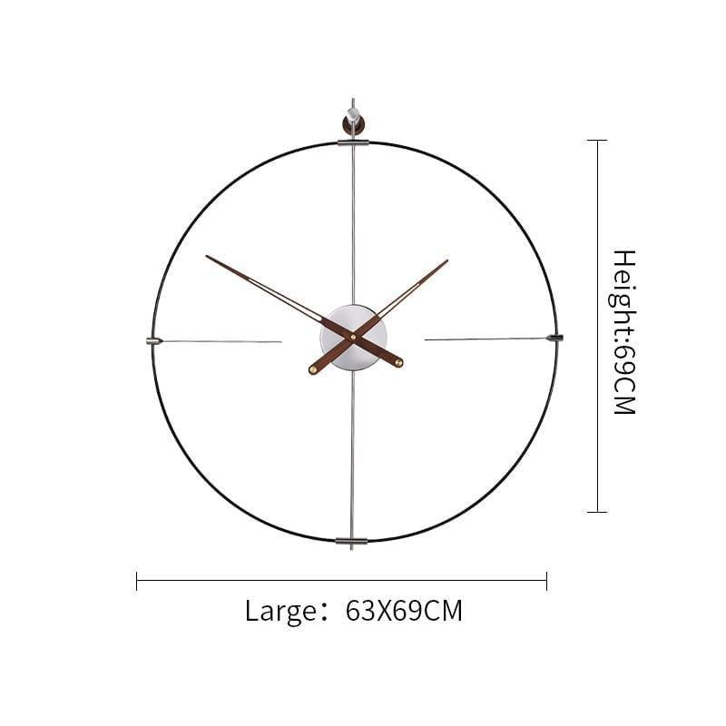 Classic Silent Desk Clock with Traditional Style