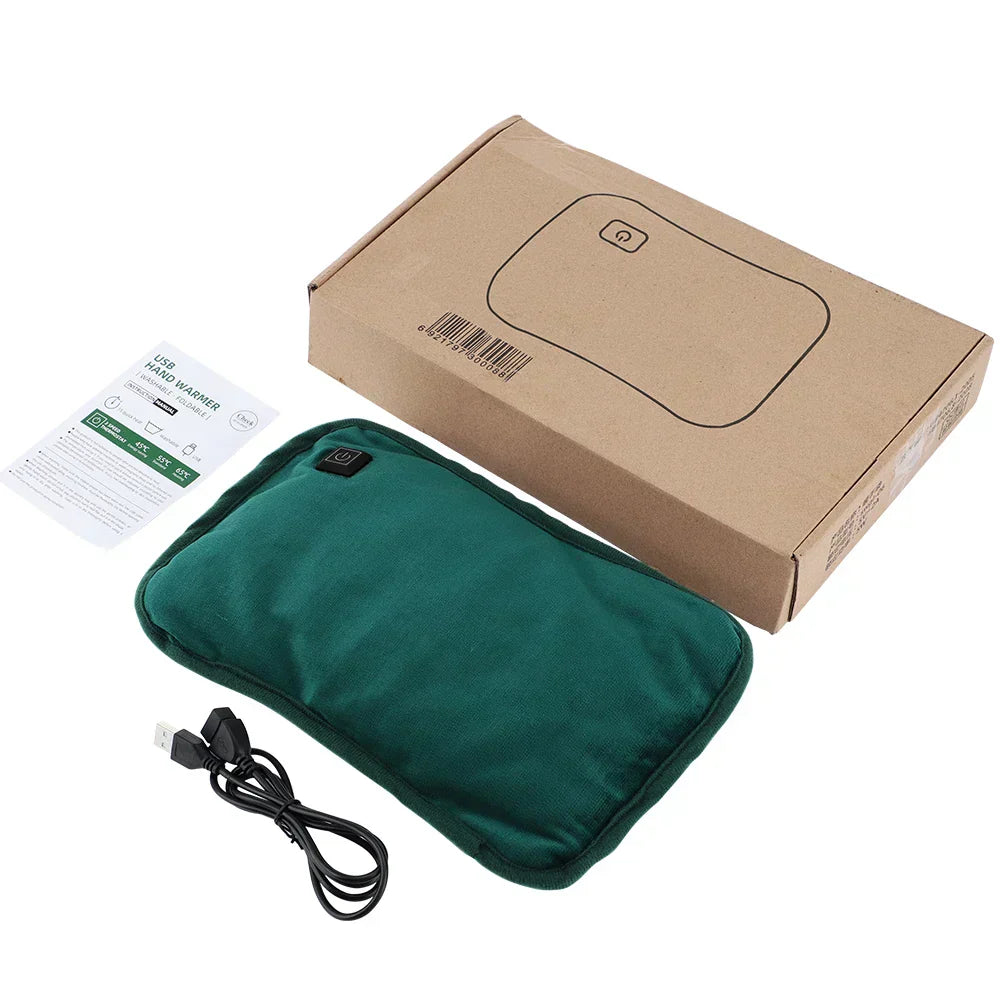Comfort Heat | Portable Heating Pad for Hands & Stomach with Quick Heating | USB Rechargeable