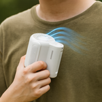 Compact Rechargeable Personal Neck Fan for Hands Free Cooling