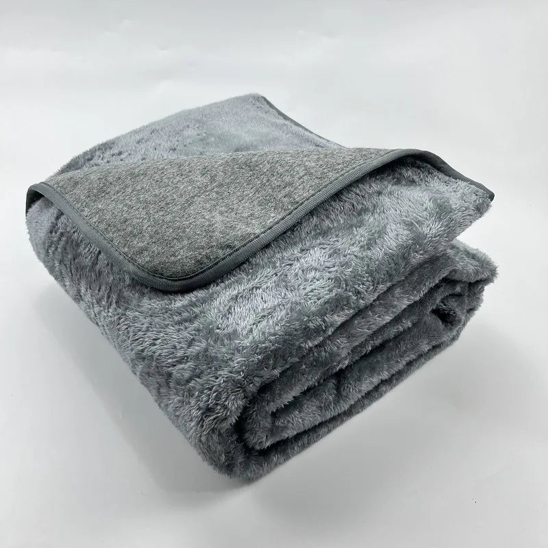 Warm Car Blanket with 12V Heated Travel Wrap