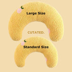 Plush Dog Bed with Soothing Pattern for Pet Calm