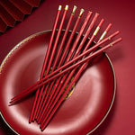 Premium Metal Chopstick Set for Fine Dining