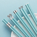 Premium Metal Chopstick Set for Fine Dining