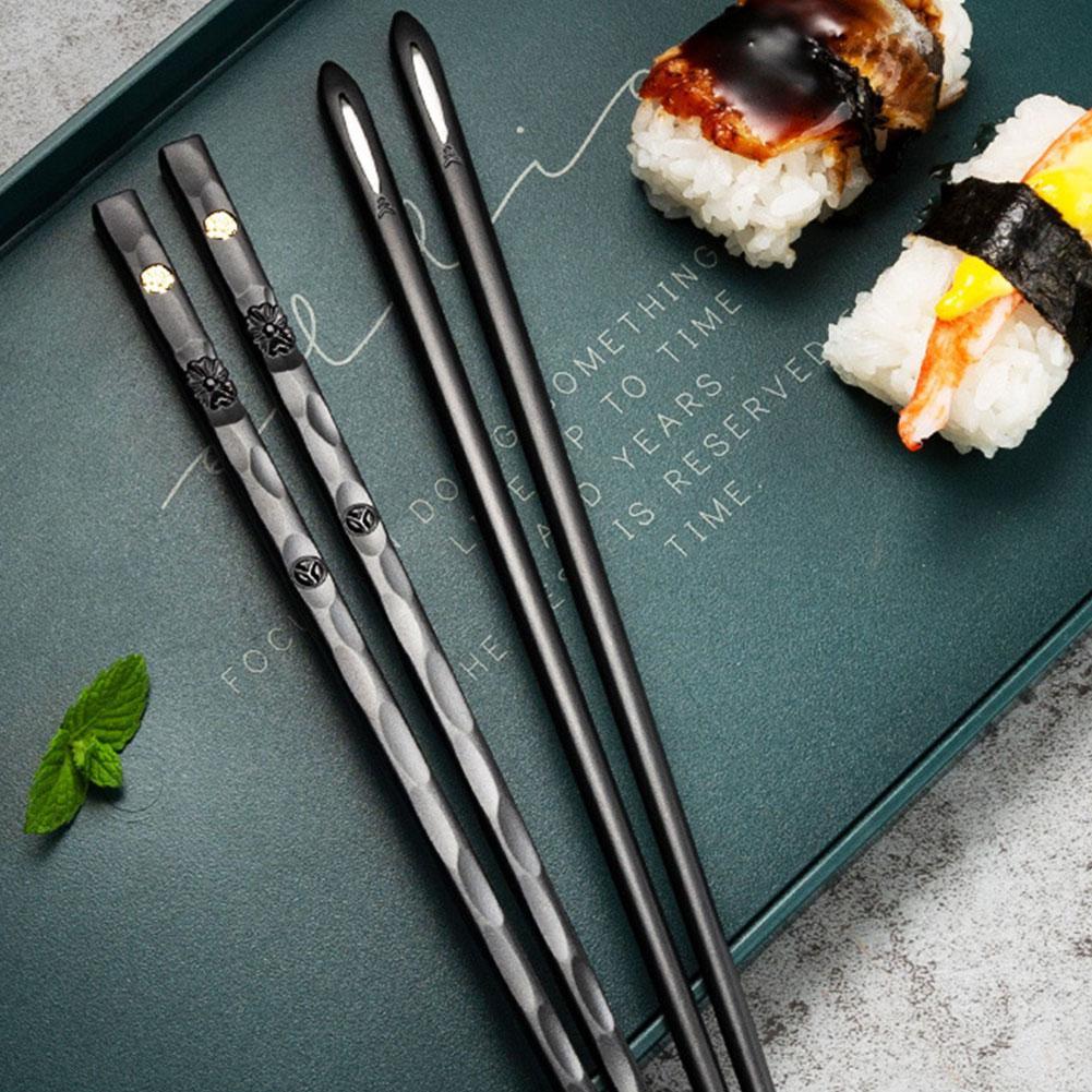 Premium Metal Chopstick Set for Fine Dining