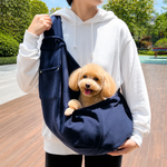 Dotisk Adjustable Hands-Free Pet Sling Carrier (Storage Pocket)