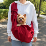 Dotisk Adjustable Hands-Free Pet Sling Carrier (Storage Pocket)