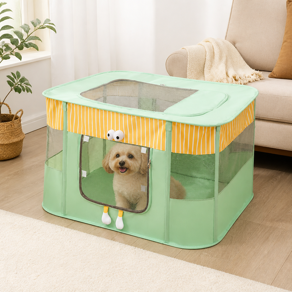 Dotisk Collapsible & Space-Saving Steel-Wire Pet House