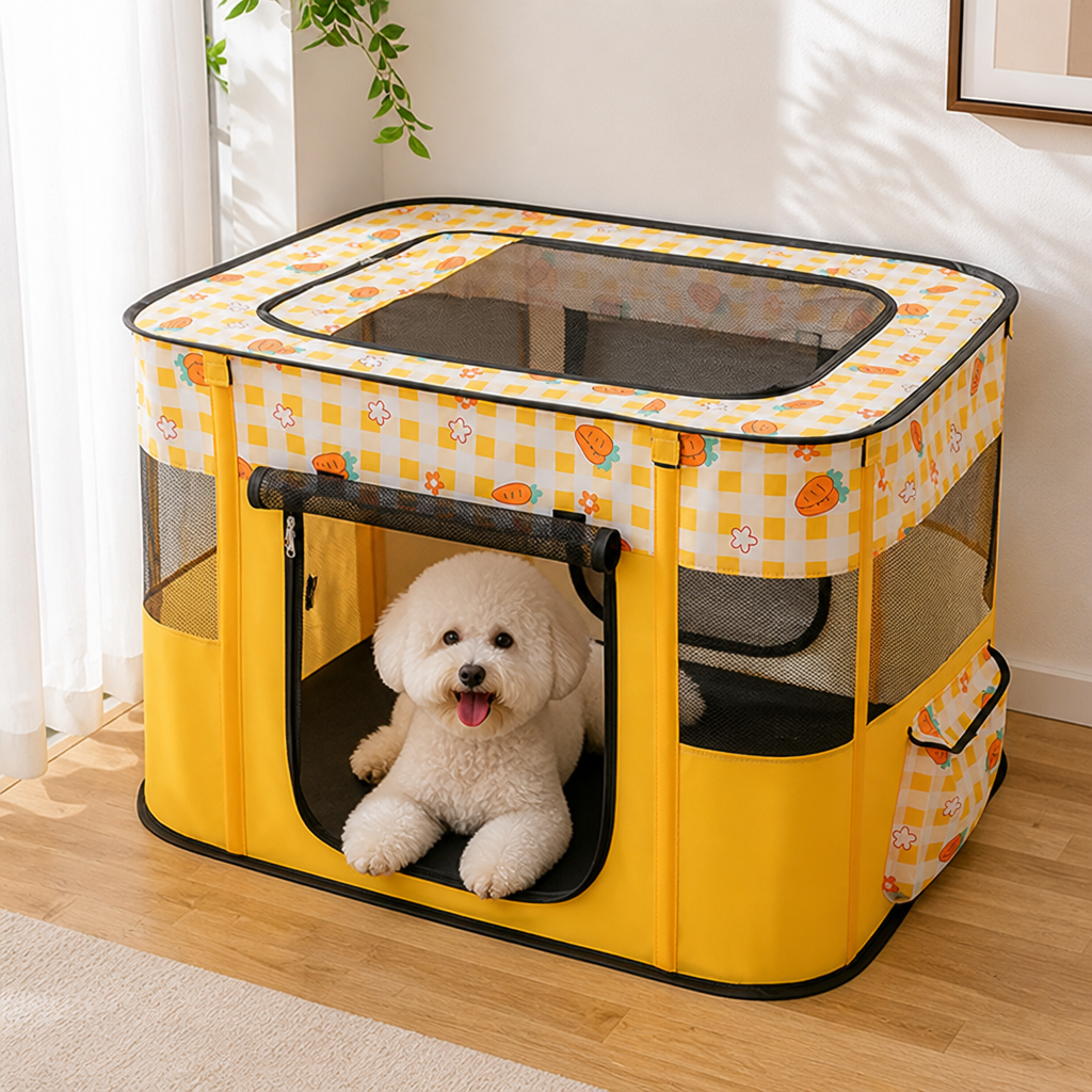 Dotisk Collapsible & Space-Saving Steel-Wire Pet House