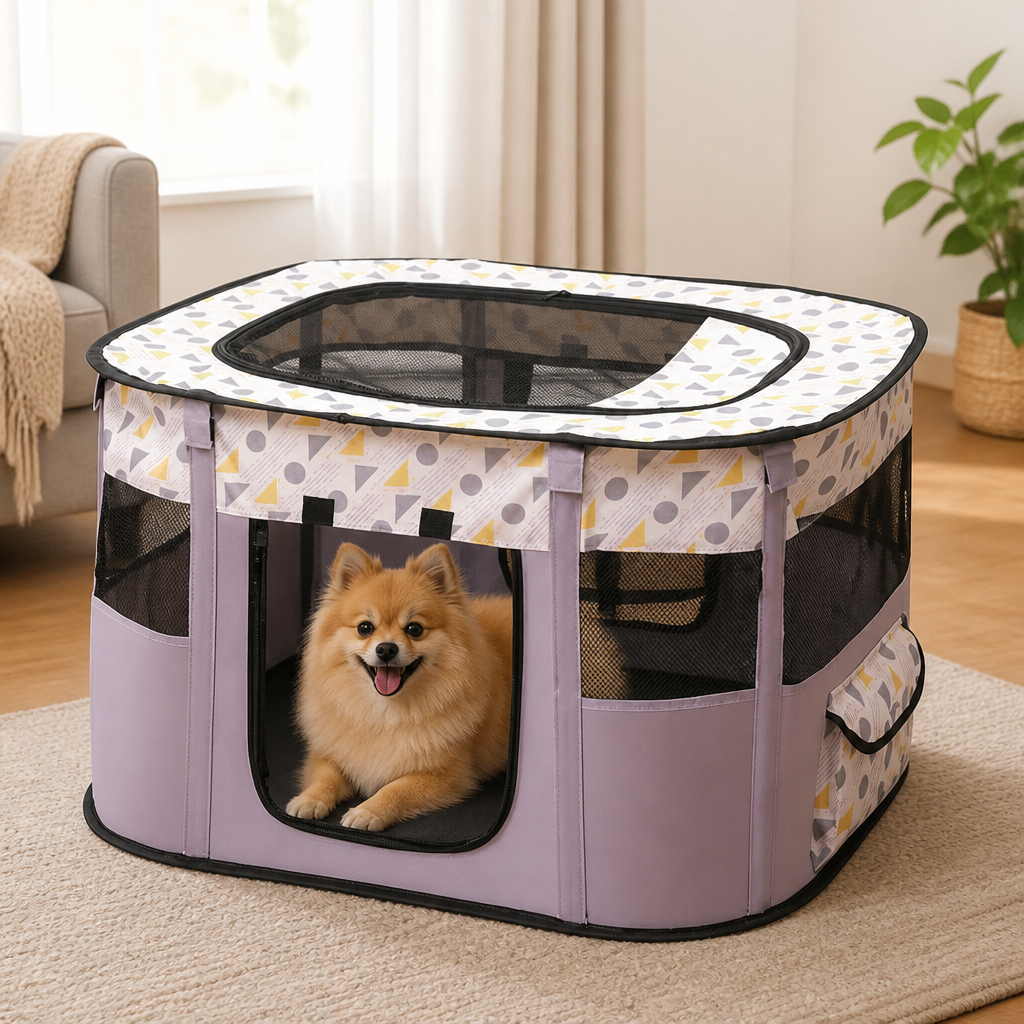 Dotisk Collapsible & Space-Saving Steel-Wire Pet House