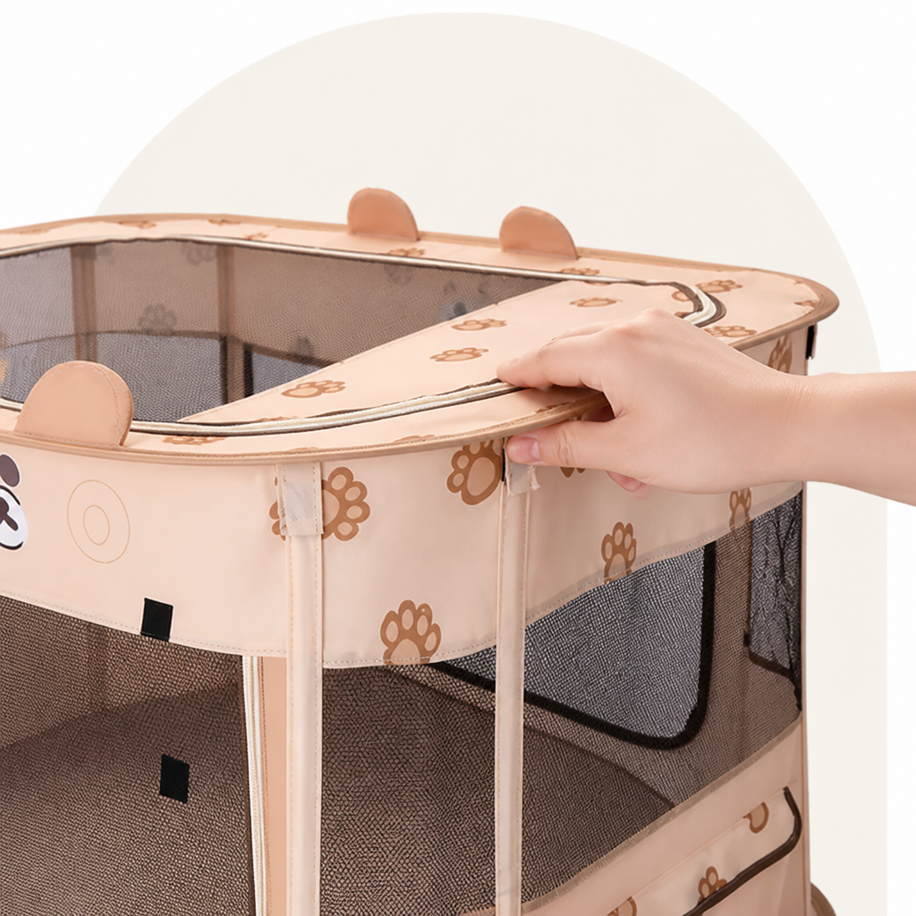 Dotisk Collapsible & Space-Saving Steel-Wire Pet House