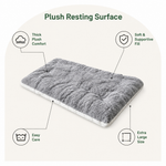 Dotisk Extra-Large Plush Sofa-Style Dog Bed