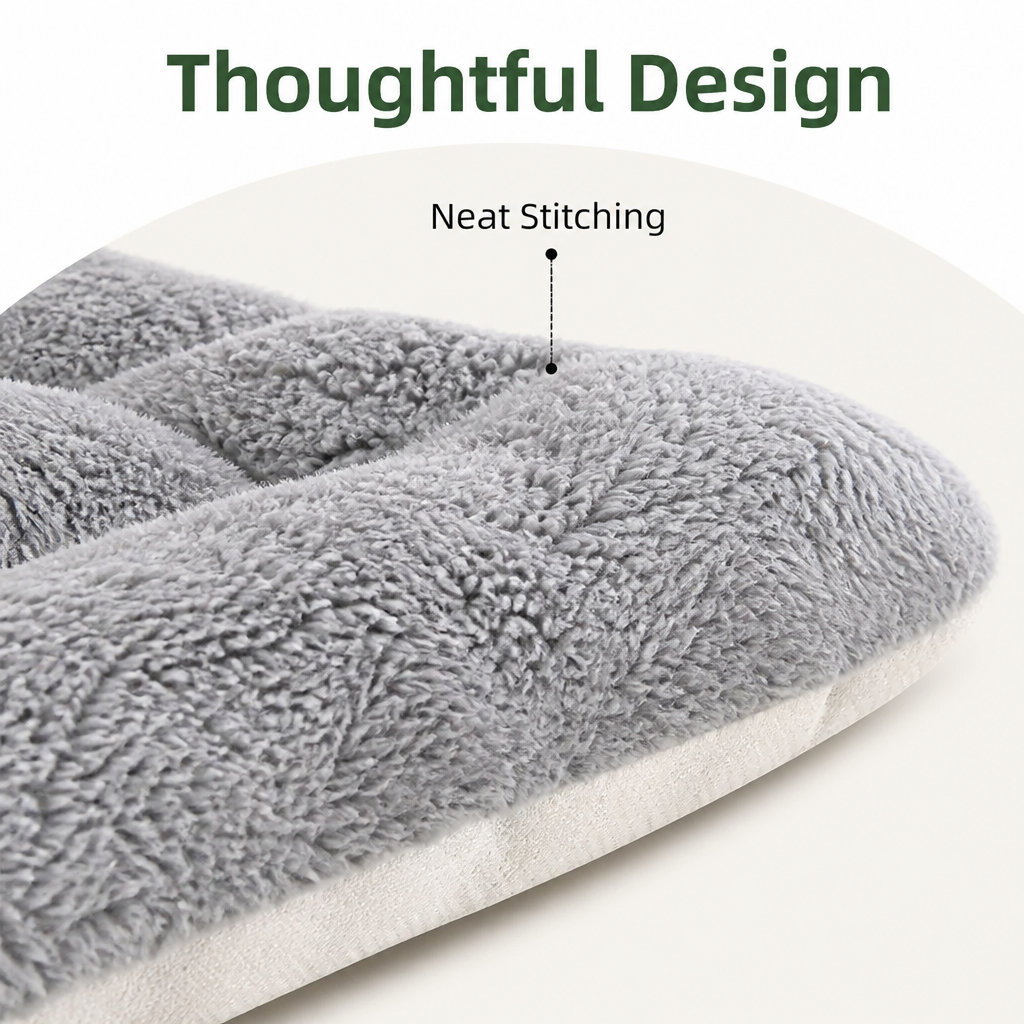 Dotisk Extra-Large Plush Sofa-Style Dog Bed