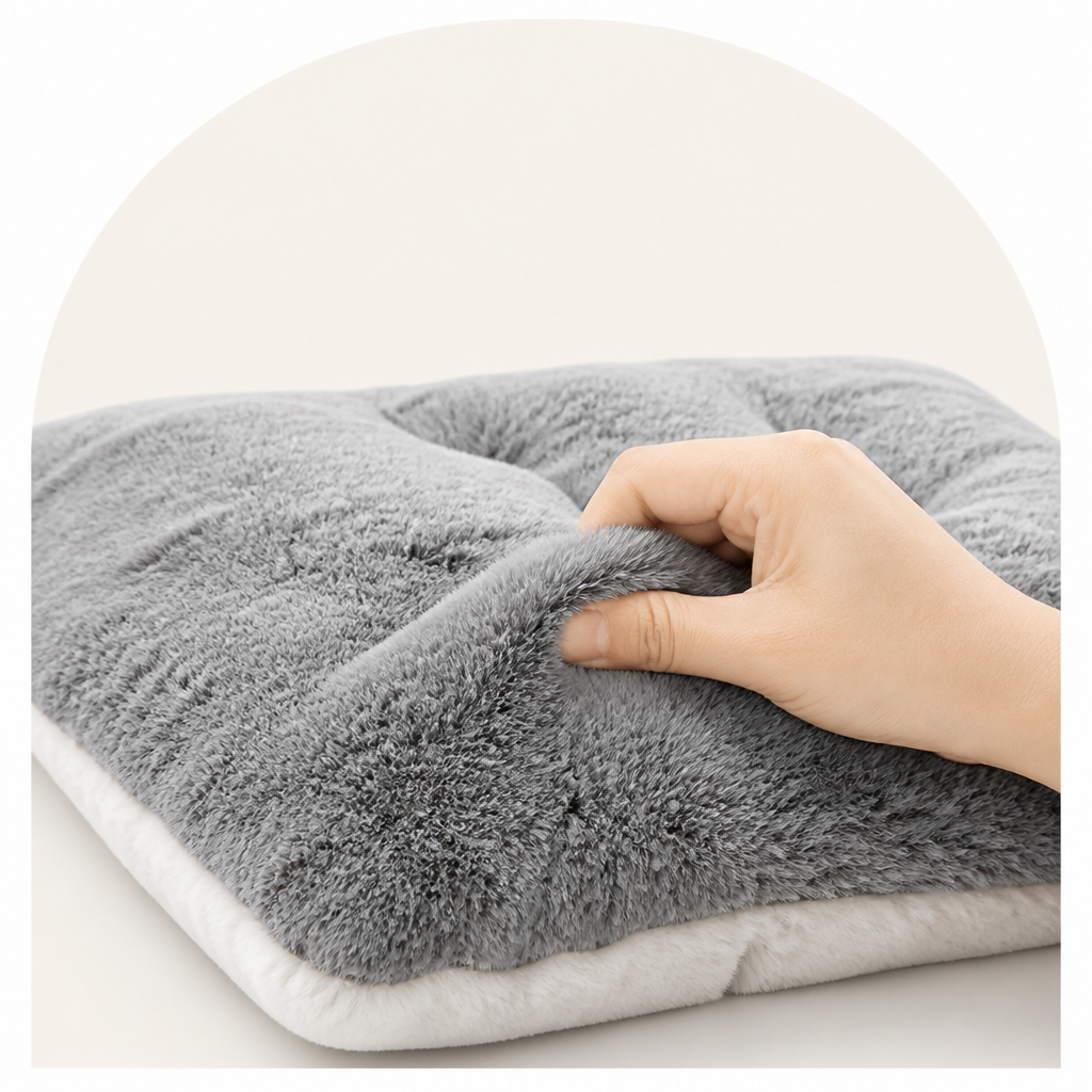 Dotisk Extra-Large Plush Sofa-Style Dog Bed
