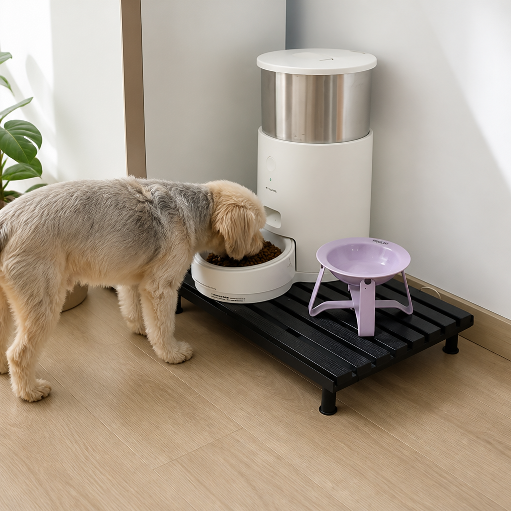Dotisk Fixed-Height Ergonomic Plastic Feeding Stand