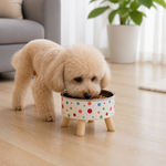 Dotisk Non-Slip & Anti-Tip Pet Bowl (Detachable Dish)