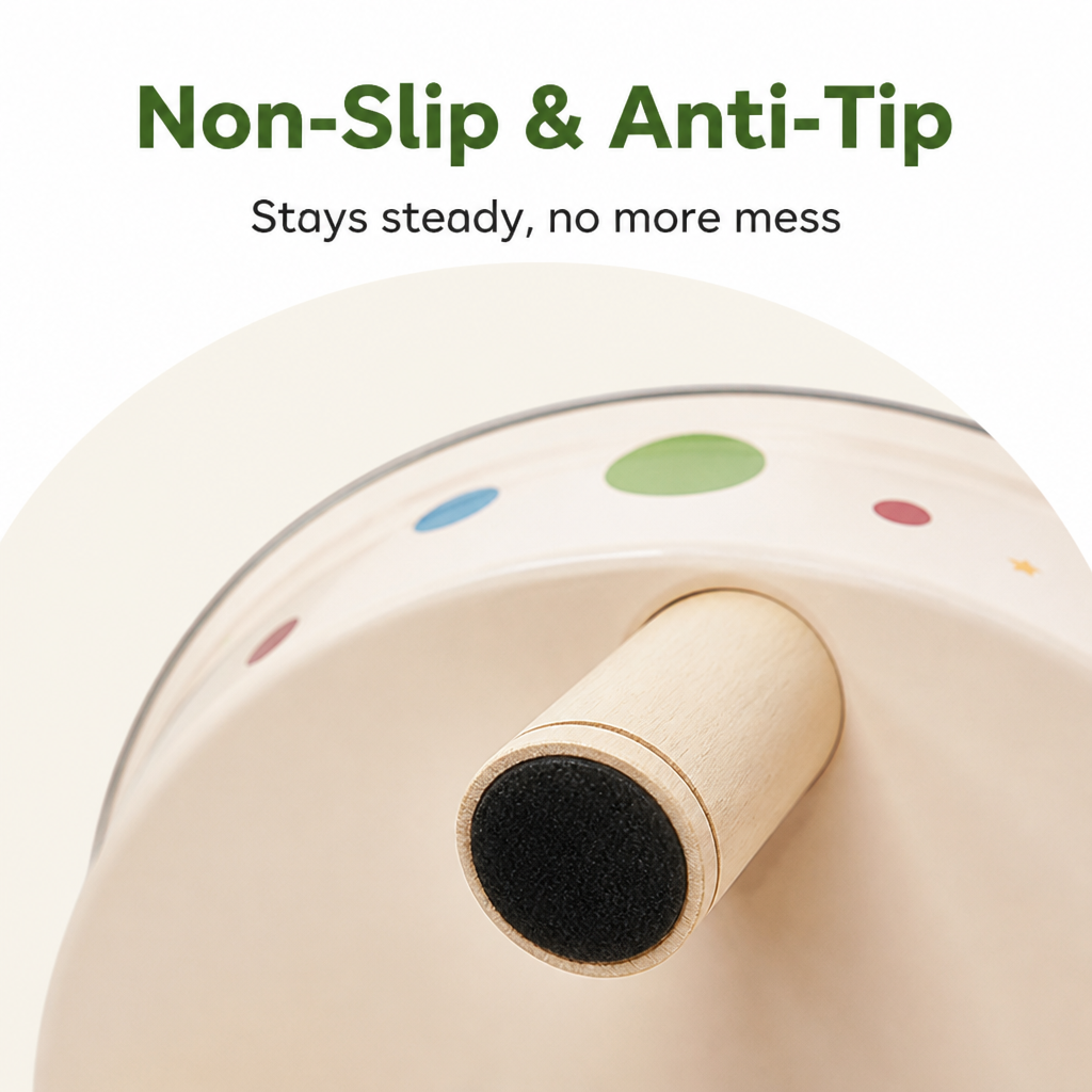 Dotisk Non-Slip & Anti-Tip Pet Bowl (Detachable Dish)