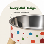 Dotisk Non-Slip & Anti-Tip Pet Bowl (Detachable Dish)