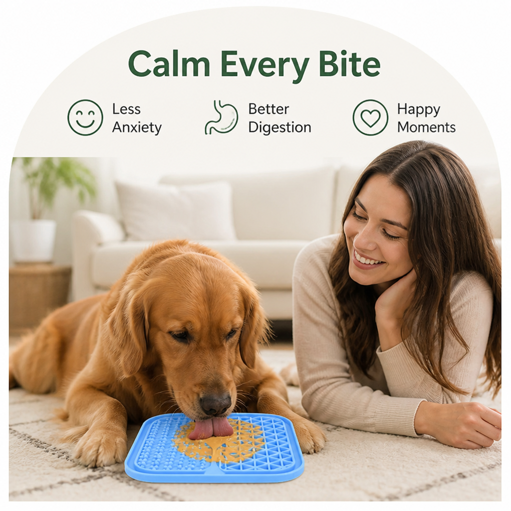 Dotisk Suction-Cup Slow Feeder Lick Mat