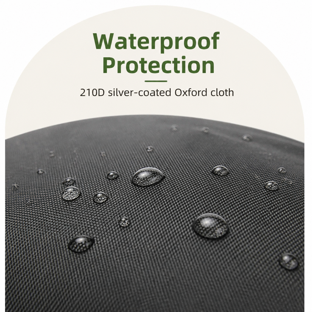 Dotisk Waterproof Silver-Coated Crate Cover (Double-Door Ventilation)