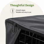 Dotisk Waterproof Silver-Coated Crate Cover (Double-Door Ventilation)