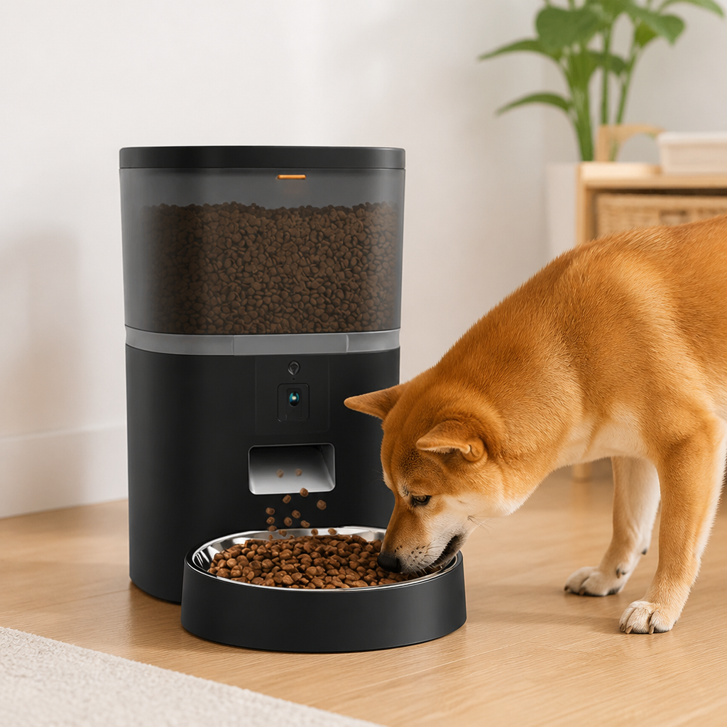 Dotisk WiFi App Control & Stainless Steel Bowl Pet Feeder