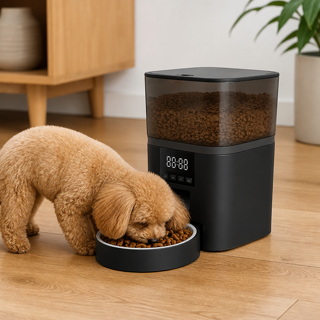 Dotisk WiFi App Control & Stainless Steel Bowl Pet Feeder