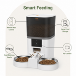 Dotisk WiFi App Control & Stainless Steel Bowl Pet Feeder