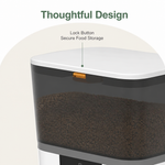 Dotisk WiFi App Control & Stainless Steel Bowl Pet Feeder